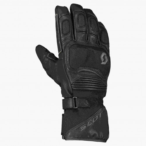 Scott Priority Pro GTX Leder Motorrad Handschuhe schwarz 2024 