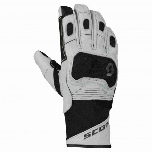 Scott Priority GTX Leder Motorrad Handschuhe grau/schwarz 2024 