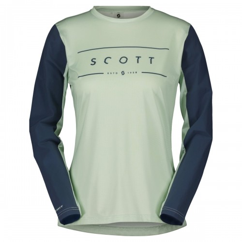 Scott Trail Vertic DH Damen Fahrrad Trikot lang fresh grün 2024 