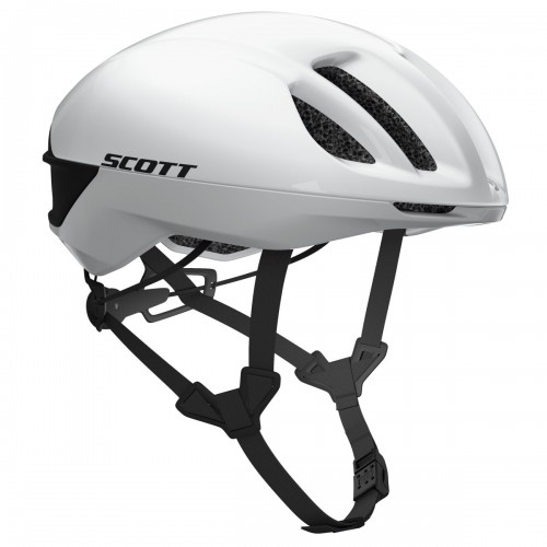 Scott Cadence Plus MIPS Rennrad Fahrrad Helm weiß/schwarz 2024 