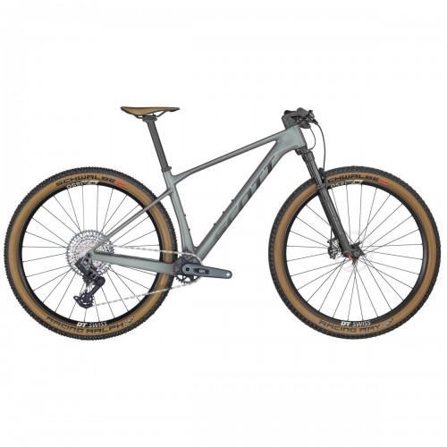 Scott Scale RC Team Issue TR 29'' Carbon MTB Fahrrad mineral grau/grün 2023 M (173-179cm)