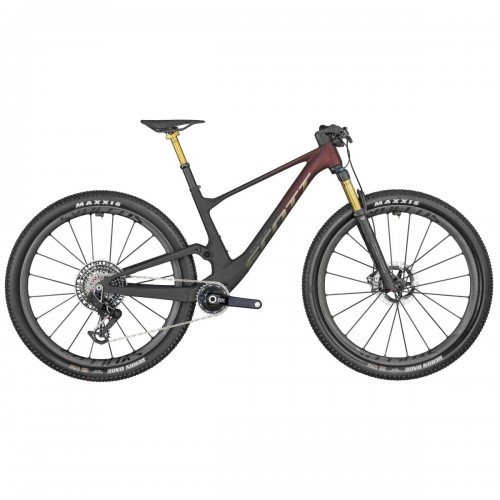 Scott Spark RC SL TR 29'' Carbon MTB Fahrrad matt schwarz/rot 2023 