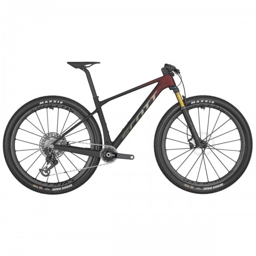 Scott Scale RC SL TR 29'' Carbon MTB Fahrrad matt schwarz/rot 2024 L (177-186cm)