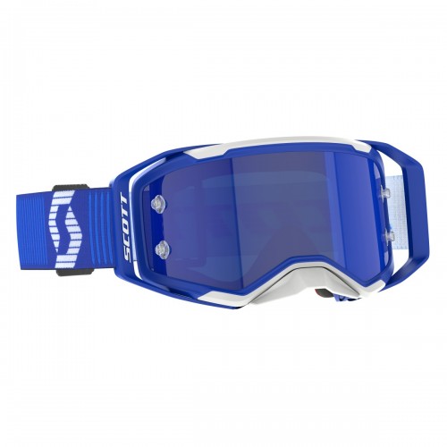 Scott Prospect 2.0 MX Goggle Cross/MTB Brille blau/weiß/blau chrom works 