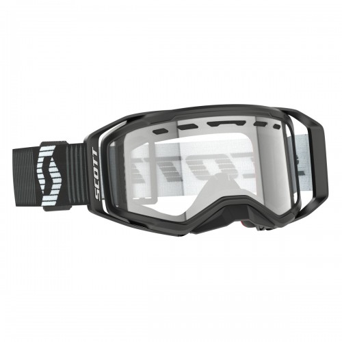 Scott Prospect 2.0 Enduro MX Goggle Cross/MTB Brille schwarz/weiß/klar 