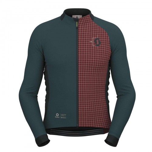 Scott RC Pro Warm GTX Winter Fahrrad Jacke aruba grün/rot 2026 