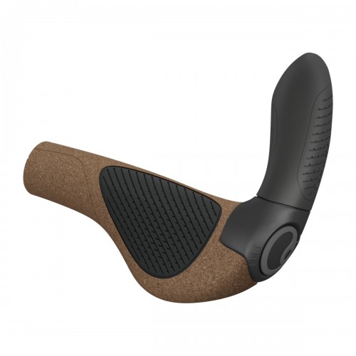 Ergon GP4-S Evo BioKork Touring / Commuting / E-Bike Fahrradgriffe braun 