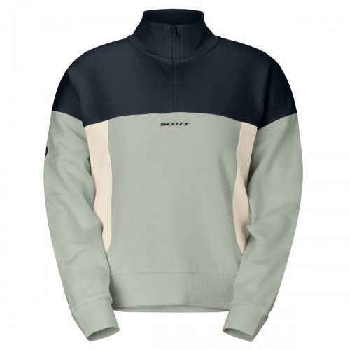 Scott Halfzip Damen Freizeit Pullover grau/blau 2026 