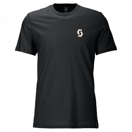Scott Backprint Freizeit T-Shirt schwarz 2026 