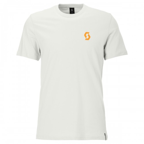 Scott Backprint Freizeit T-Shirt weiß 2026 