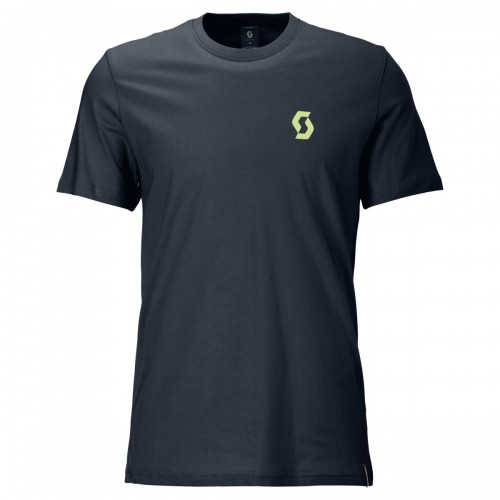 Scott Backprint Freizeit T-Shirt blau 2026 