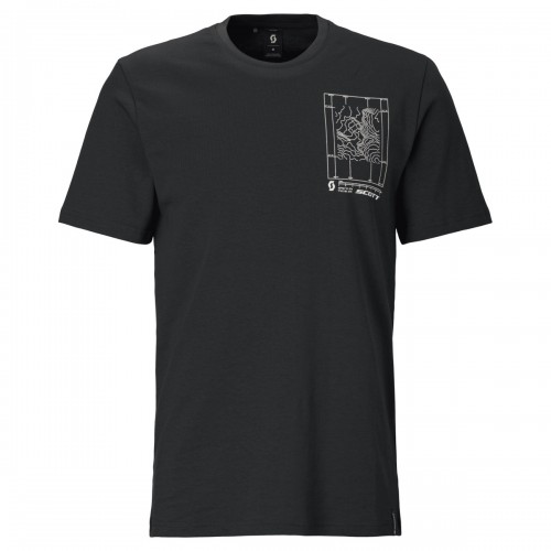 Scott Casual Freizeit T-Shirt schwarz 2026 