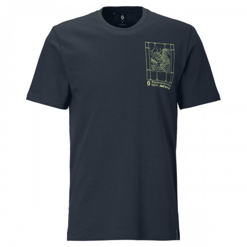 Scott Casual Freizeit T-Shirt blau 2026 