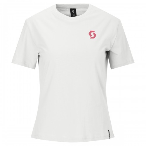 Scott Backprint Damen Freizeit T-Shirt weiß 2026 