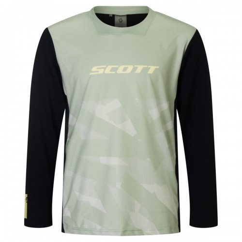 Scott Jr Vertic Delta Kinder Fahrradtrikot langarm grau 2026 