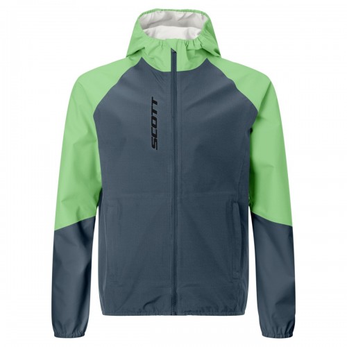Scott Explorair Light Dryo 2.5L Kinder Outdoor / Sport Regenjacke radiant grün/blau 2027 