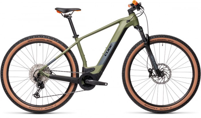 Cube Reaction Hybrid Race 625 29'' Pedelec E-Bike MTB grün/orange 2021 