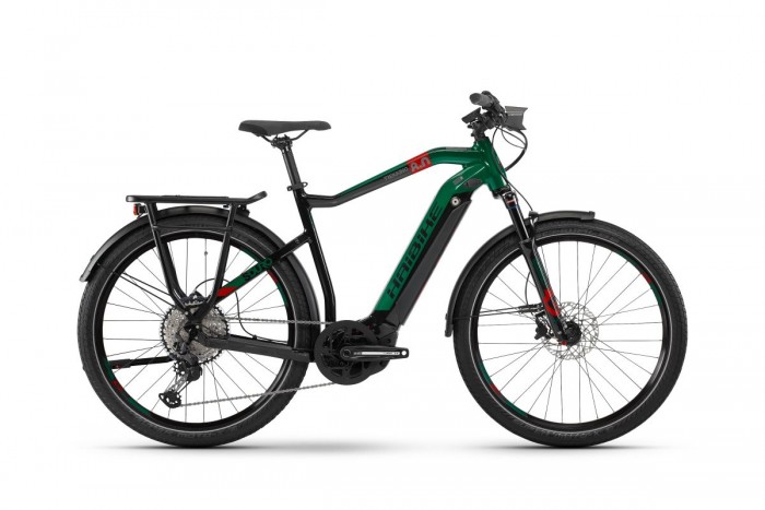 Haibike Sduro Trekking 8.0 Pedelec E-Bike Fahrrad schwarz/grün 2020 