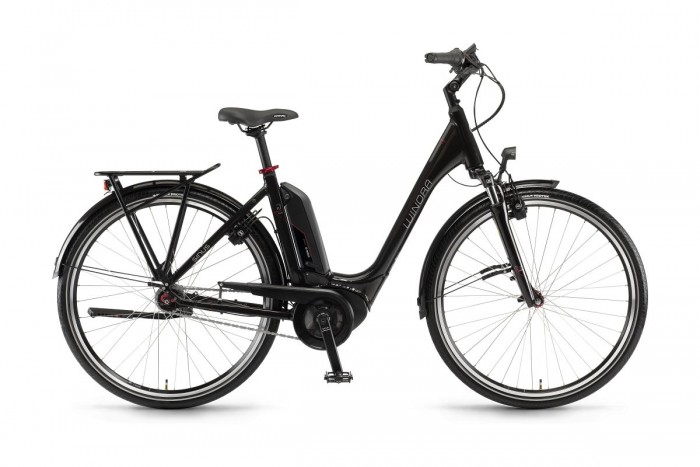 Winora Sima N7F Eco 400 Pedelec E-Bike Trekking Fahrrad schwarz 2020 