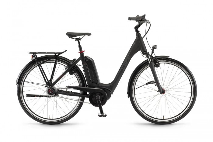 Winora Tria N8 500 Pedelec E-Bike Trekking Fahrrad schwarz 2021 