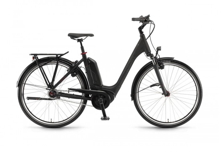Winora Tria N8F 500 Pedelec E-Bike Trekking Fahrrad schwarz 2021 