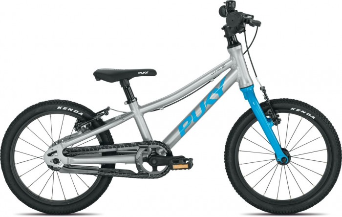 Puky LS-Pro 16-1 Alu Kinder Fahrrad silberfarben/blau 