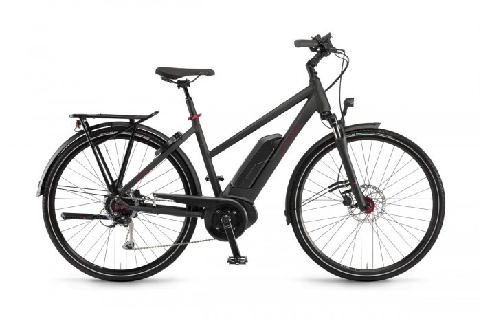 Winora Tria 9 500 Damen Pedelec E-Bike Trekking Fahrrad schwarz 2021 