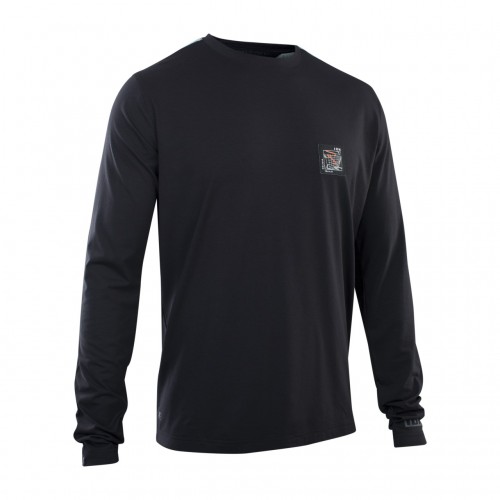 Ion Seek Amp Fahrrad Trikot lang schwarz 2023 