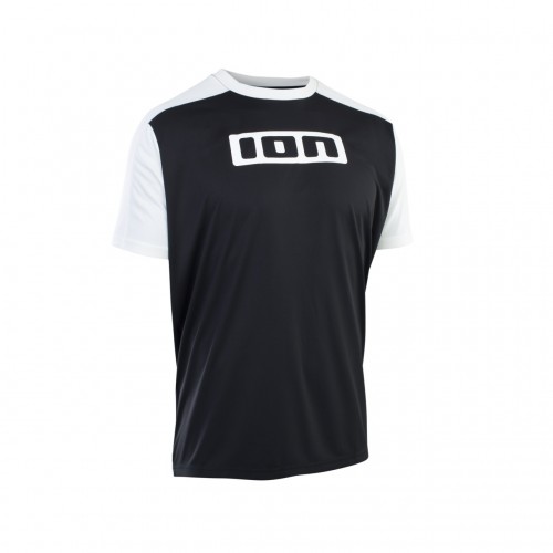 Ion Logo Fahrrad Trikot kurz schwarz/weiß 2023 