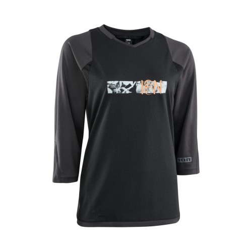 Ion Scrub Amp 3/4 Damen Fahrrad Trikot lang schwarz 2022 M (38)