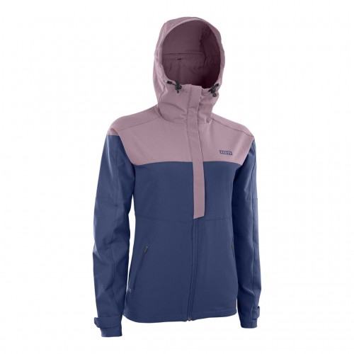 Ion Shelter Jacket 4W Softshell Fahrrad Jacke blau/rosa 2022 