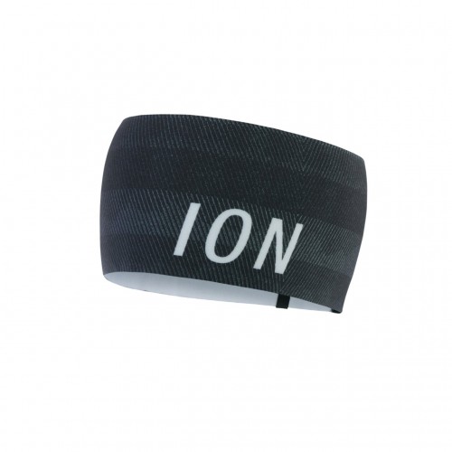 Ion Logo Fahrrad Stirnband schwarz/grau 