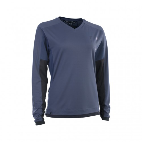 Ion Traze Amp AFT Damen Fahrrad Trikot lang blau 2023 