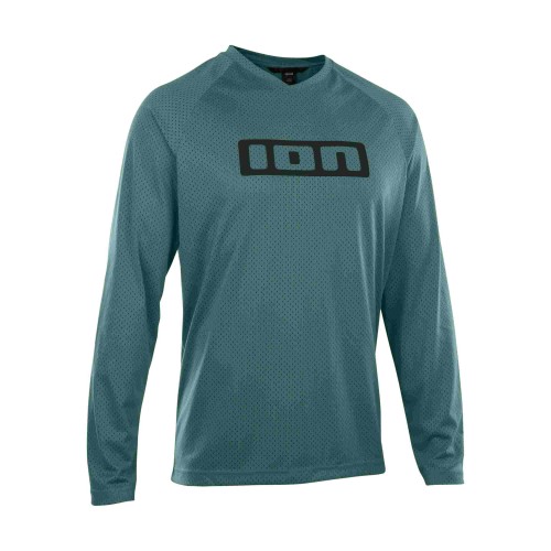 Ion Logo Fahrrad Trikot lang forest grün 2024 