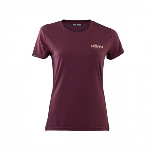 Ion Seek Graphic Damen Fahrrad Trikot kurz purple rot 2025 