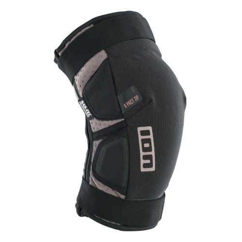 Ion K-Pact Zip Fahrrad Knieschoner schwarz/gloomy sand 2025 