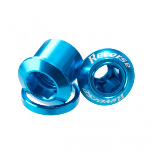 Reverse Kettenblattschraube 1 Stk hellblau 