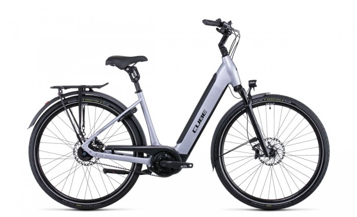 Cube Supreme Hybrid SL 625 Easy Entry Unisex Pedelec E-Bike Trekking Fahrrad silberfarben 2022 