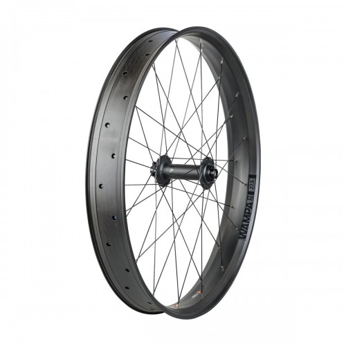 Bontrager Wampa TLR Disc 27.5 Carbon MTB Fahrrad Vorderrad schwarz 