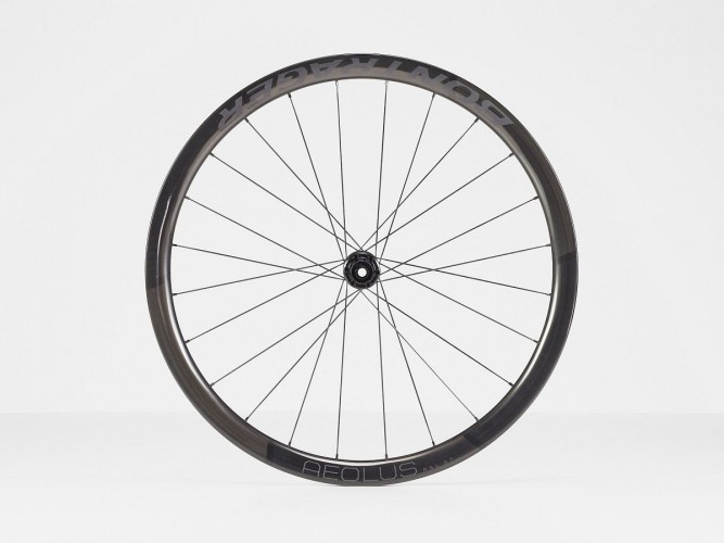 Bontrager Aeolus RSL 37 Tubular Disc 12T Carbon Rennrad Vorderrad schwarz 