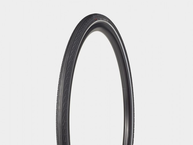 Bontrager H2 Hard-Case Lite 700x32C Reflective Trekking City Fahrrad Reifen schwarz 