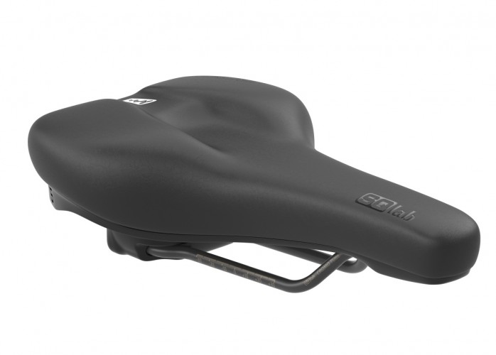 SQlab 602 M-D active 2.1 Unisex Trekking E-Bike Fahrrad Sattel schwarz 