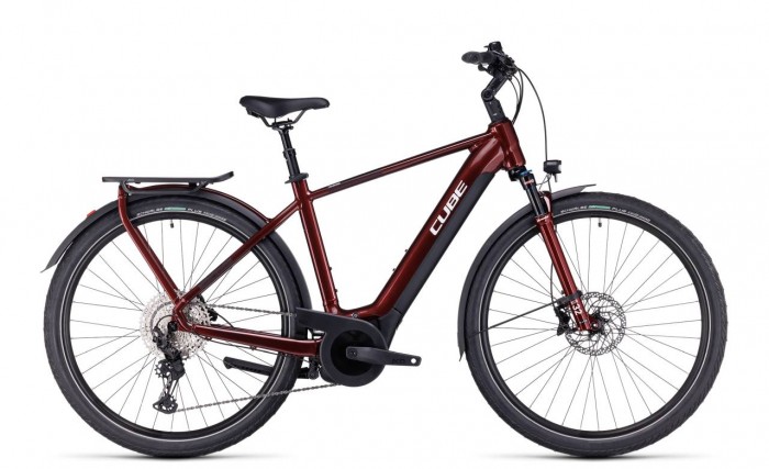 Cube Touring Hybrid EXC 625 Pedelec E-Bike Trekking Fahrrad rot 2023 50cm / S (169-176cm)