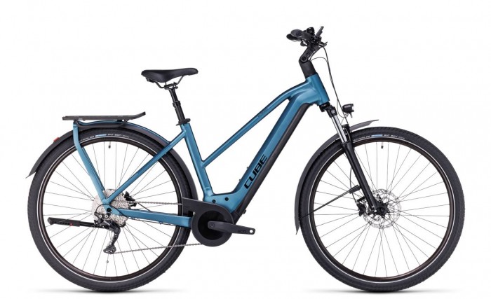 Cube Kathmandu Hybrid One 625 Trapeze Pedelec E-Bike Trekking Fahrrad blau 2023 