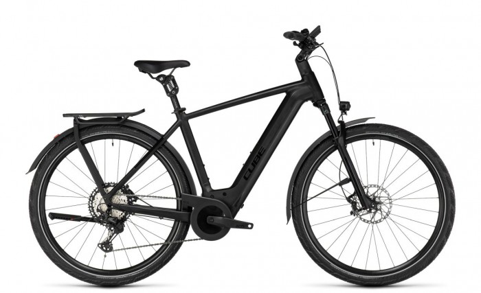 Cube Kathmandu Hybrid SLT 750 Pedelec E-Bike Trekking Fahrrad schwarz 2023 
