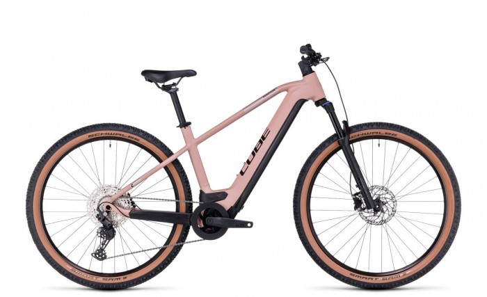 Cube Reaction Hybrid Pro 625 27.5'' / 29'' Pedelec E-Bike MTB Fahrrad rosé 2023 