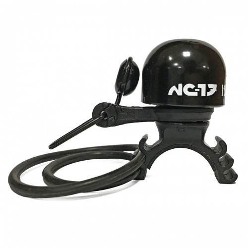 NC-17 Safety Bell Brass1 Fahrrad Klingel schwarz 