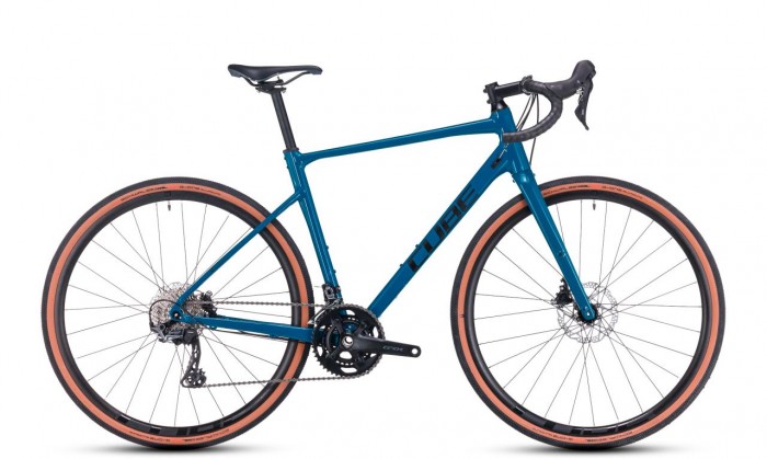 Cube Nuroad Race Gravelbike Rennrad blau 2023 