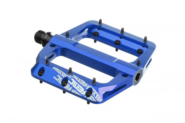 Sixpack Vertic 3.0 Alu Flat Fahrrad Pedal blau 