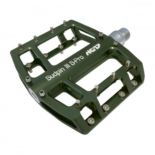NC-17 Sudpin III S-Pro CNC Fahrrad Plattform Pedal dunkelgrün 